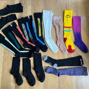 15 pairs of compression socks by FIGS, OstrichPillow,and more